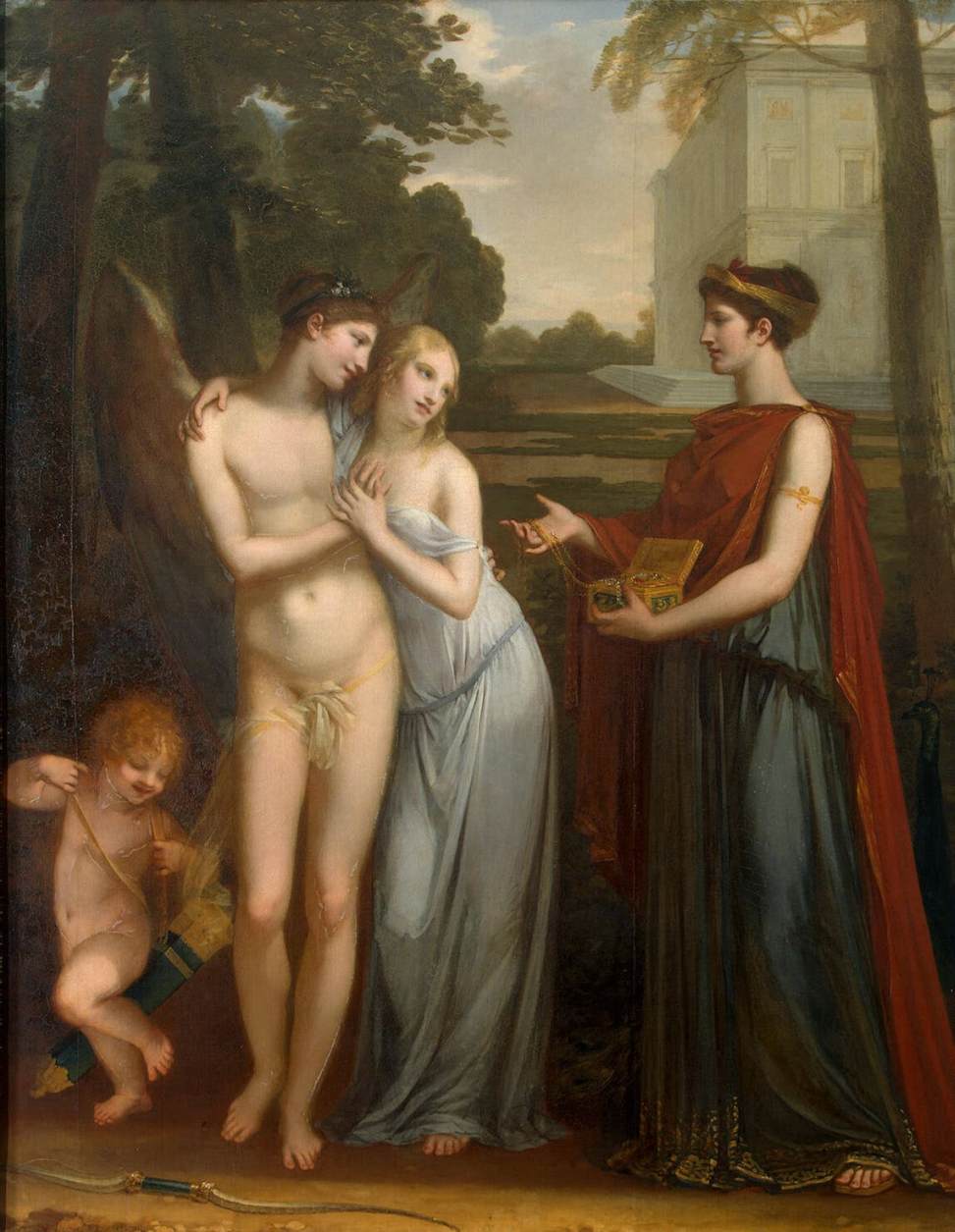 Innocence Preferring Love To Wealth by Pierre-Paul Prud'hon